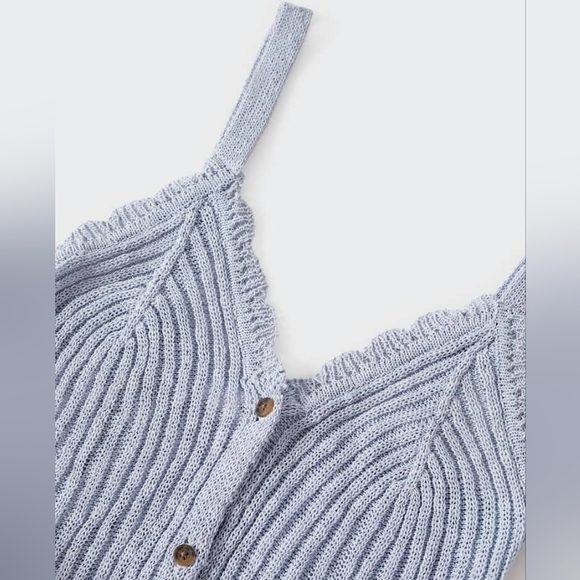 MANGO Ribbed knit dress - Picture 3 of 5